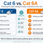 Cat 6 vs Cat 6A: A Simple Guide to Performance and Cable Safety